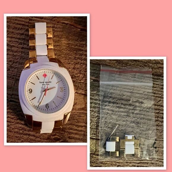 Kate Spade Skyline Quartz White Dial Women's Analog Watch - Picture 3 of 5
